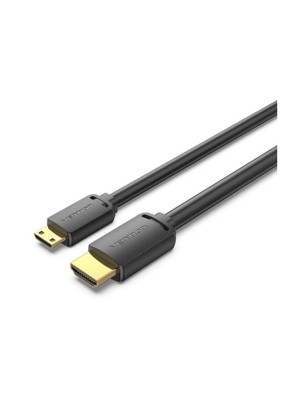 Cable HDMI 4K Vention AGHBG/ HDMI Macho - Mini HDMI Macho/ 3m/ Negro