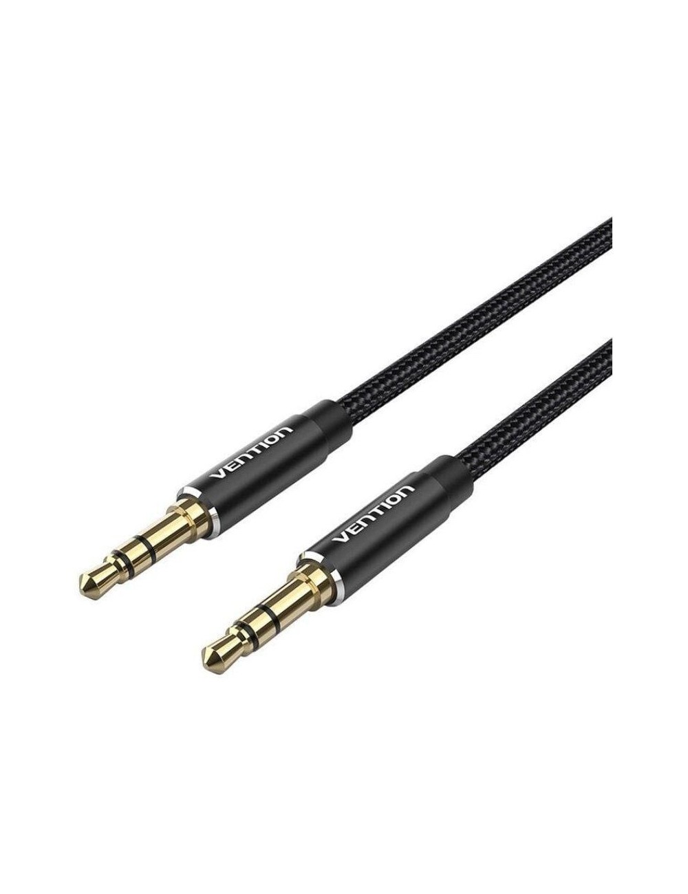 Cable Estéreo Vention BAWBG/ Jack 3.5 Macho - Jack 3.5 Macho/ 1.5m/ Negro