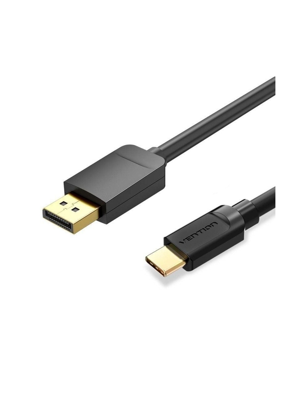 Cable Conversor Vention CGYBF/ USB Tipo-C Macho - DisplayPort Macho/ 1.5m/ Negro