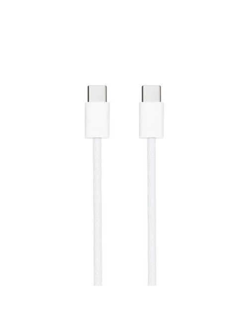Cable USB 2.0 Tipo-C Nanocable 10.01.6002-CO/ USB Tipo-C Macho - USB Tipo-C Macho/ Hasta 60W/ 480Mbps/ 2m/ Blanco