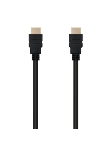 Cable HDMI 1.3b Nanocable 10.15.0301/ HDMI Macho - HDMI Macho/ 1m/ Negro