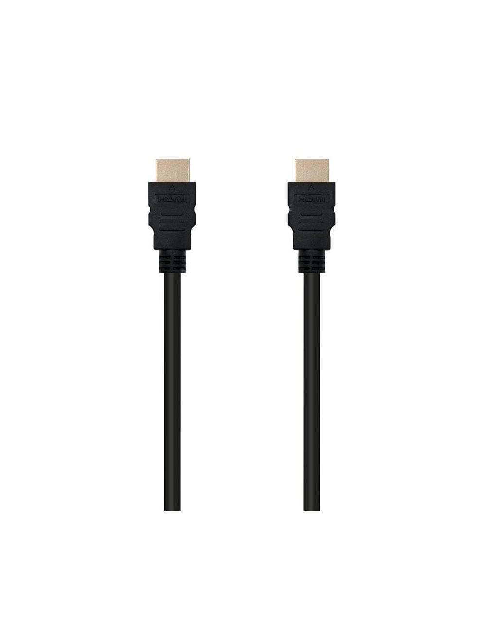 Cable HDMI 1.3b Nanocable 10.15.0301/ HDMI Macho - HDMI Macho/ 1m/ Negro
