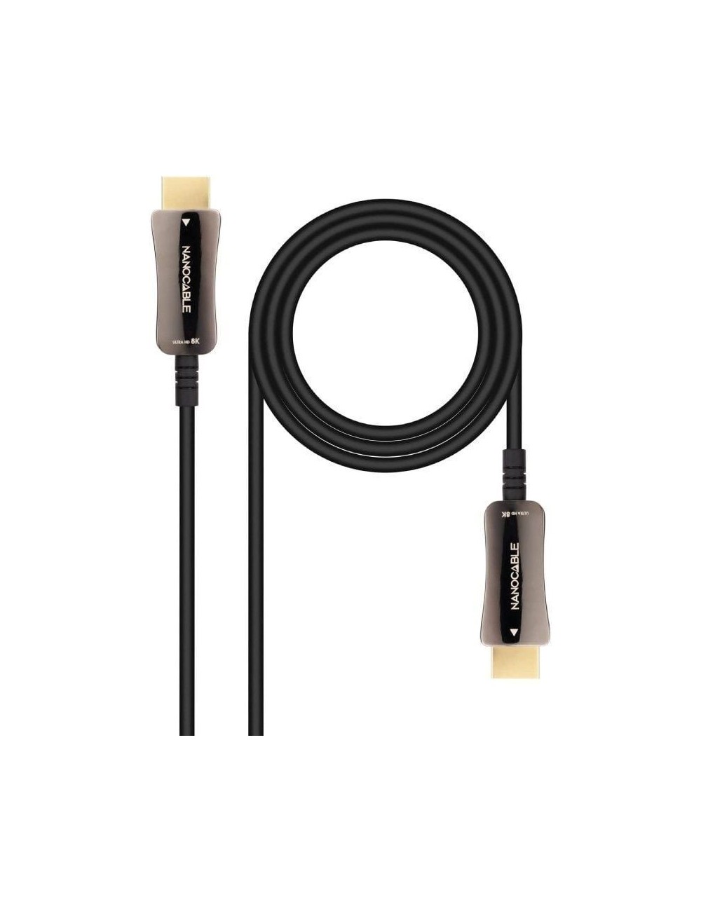 Cable HDMI 2.1 AOC 8K Nanocable 10.15.2120/ HDMI Macho - HDMI Macho/ 20m/ Negro