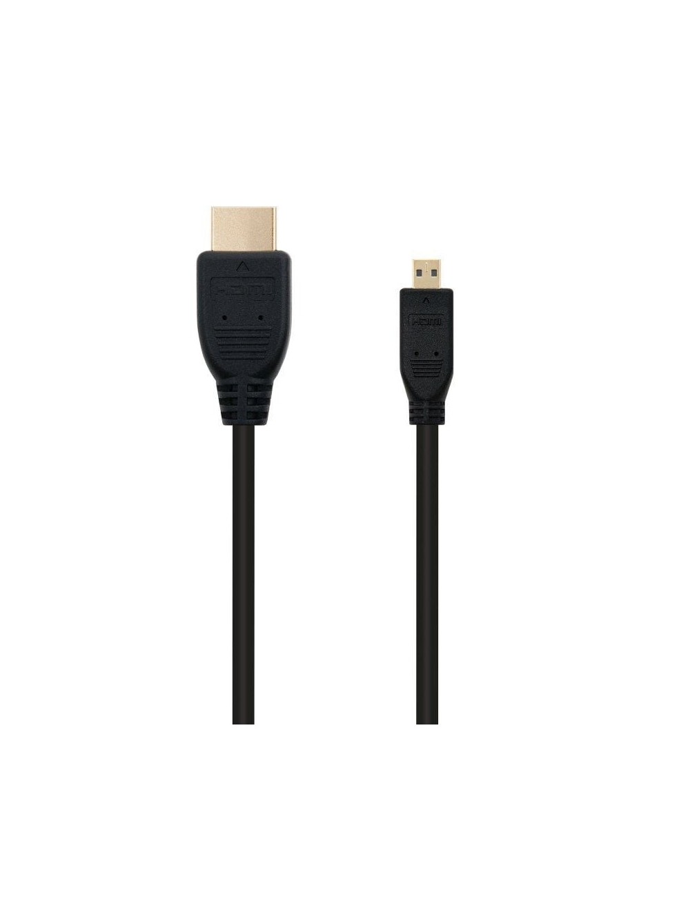 Cable Micro HDMI Nanocable 10.15.3502/ HDMI Macho - Micro HDMI Macho/ 1.8m/ Negro