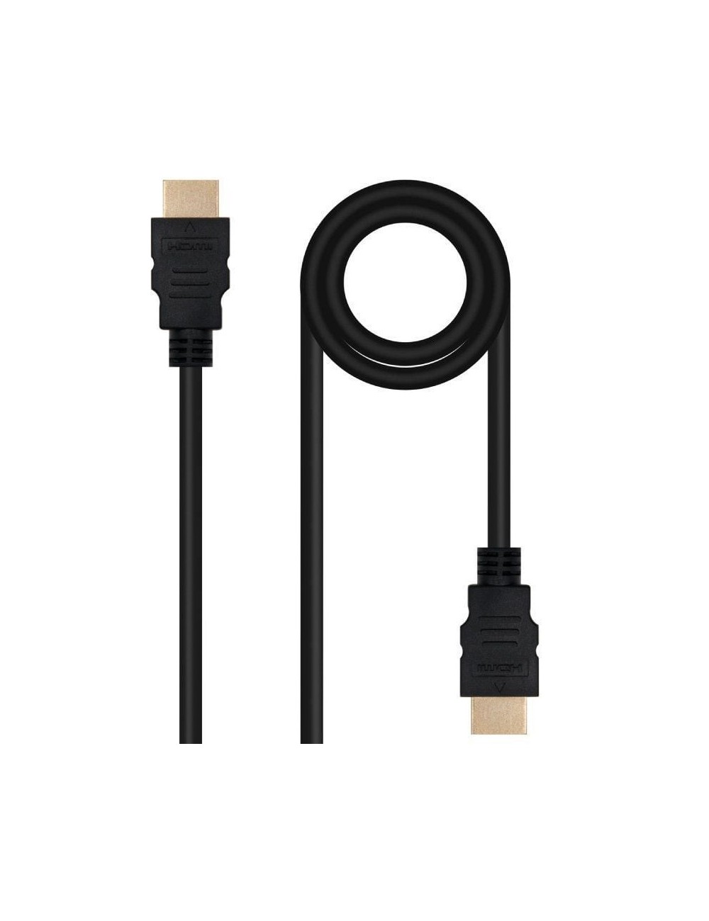 Cable HDMI 2.0 4K Nanocable 10.15.3801-L150/ HDMI Macho - HDMI Macho/ 1.5m/ Negro