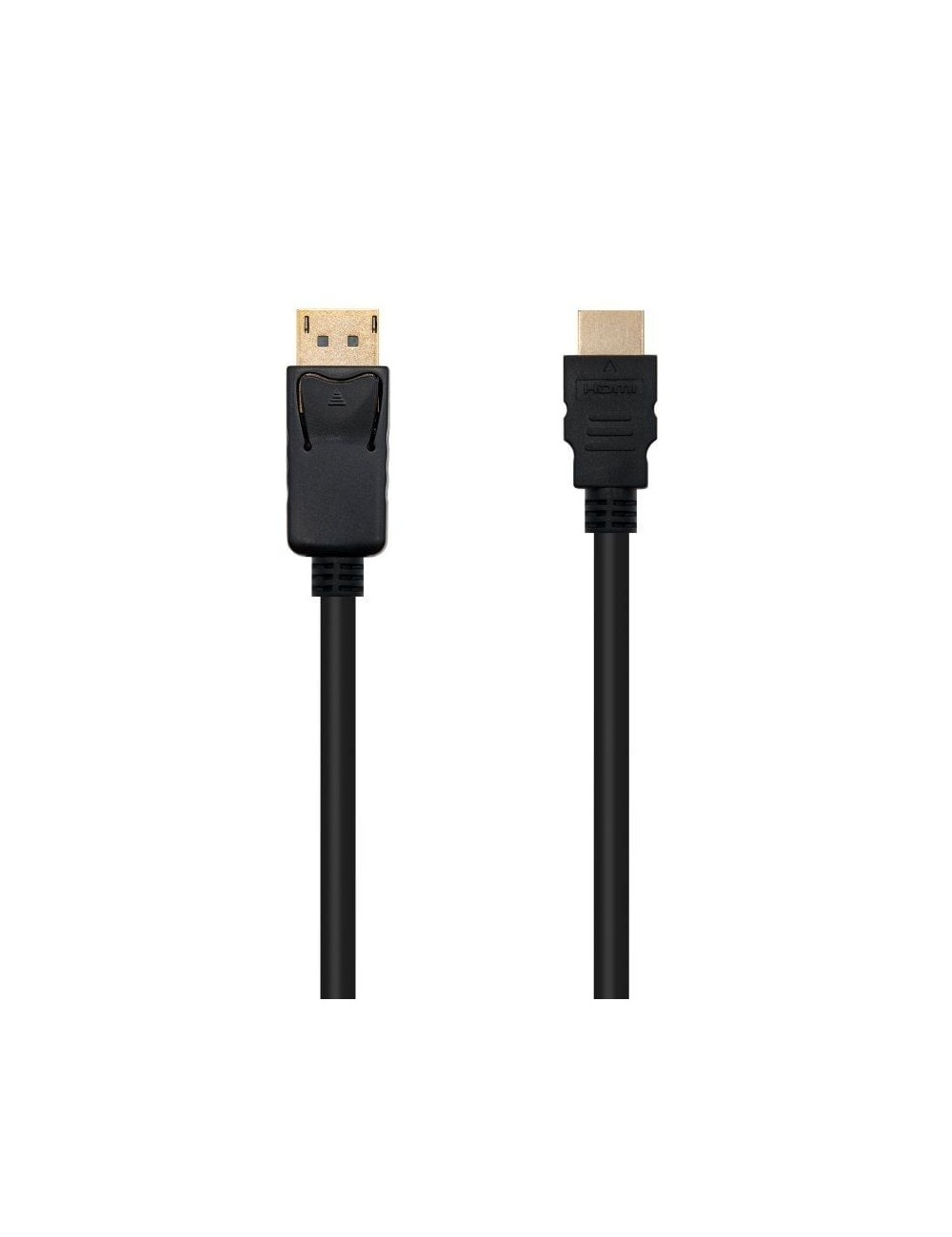 Cable Conversor Nanocable 10.15.4300/ Displayport Macho - HDMI Macho/ 50cm/ Negro