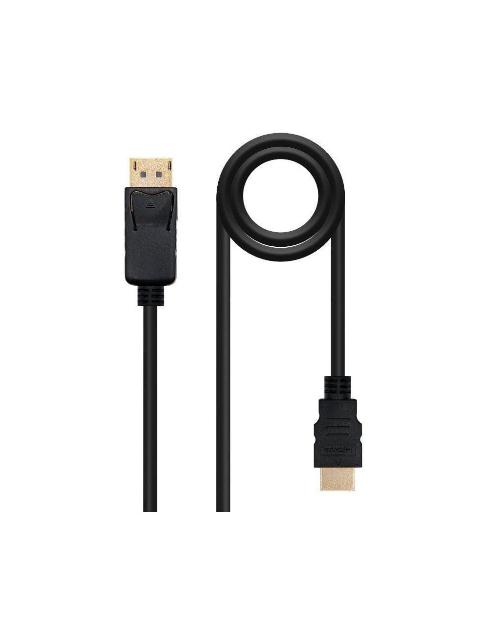 Cable Conversor Nanocable 10.15.4303/ DisplayPort Macho - HDMI Macho/ 3m/ Negro
