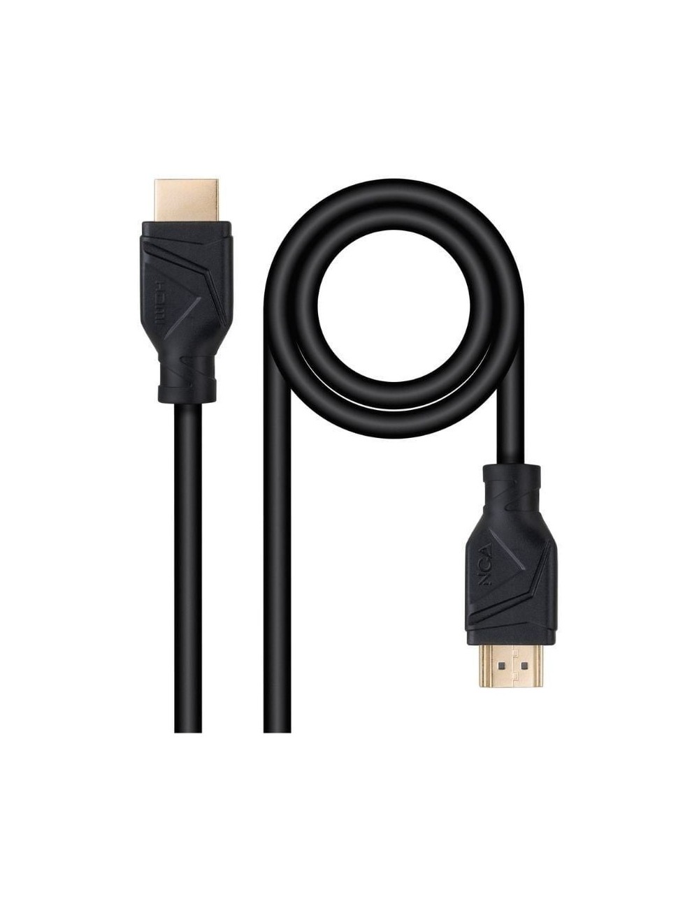 Cable HDMI 2.1 8K Nanocable 10.15.8300/ HDMI Macho - HDMI Macho/ 50cm/ Negro