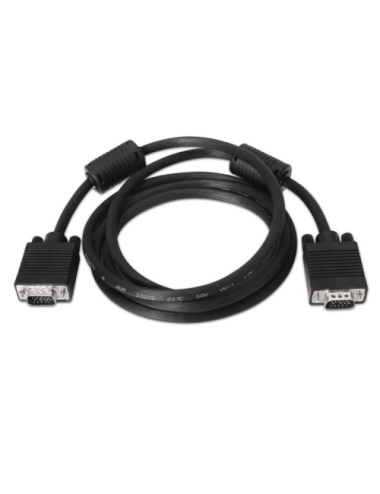 Cable SVGA Nanocable 10.15.0101/ VGA Macho - VGA Macho/ 1m/ Negro