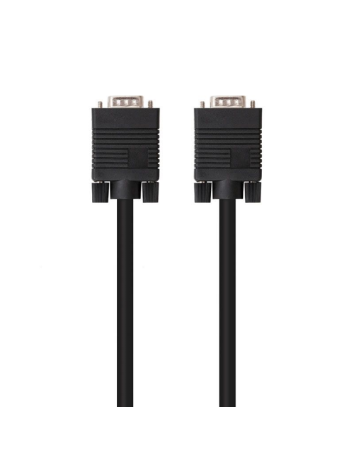 Cable SVGA Nanocable 10.15.1303/ VGA Macho - VGA Macho/ 3m/ Negro