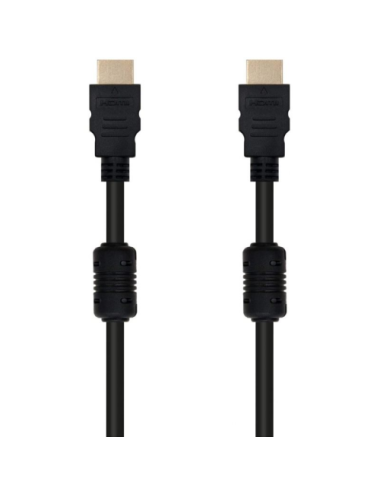 Cable HDMI 1.4 Nanocable 10.15.1810/ HDMI Macho - HDMI Macho/ 10m/ Negro