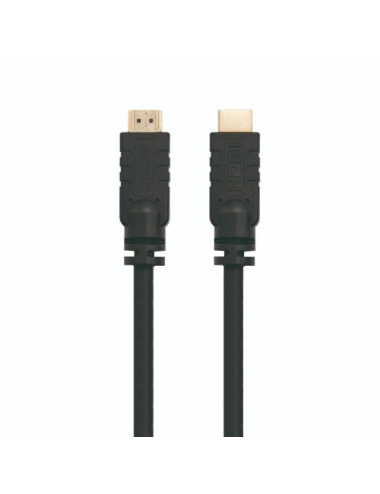 Cable HDMI 1.4 Nanocable 10.15.1815/ HDMI Macho - HDMI Macho/ 15m/ Negro