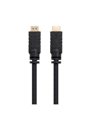 Cable HDMI 1.4 Nanocable 10.15.1825/ HDMI Macho - HDMI Macho/ 25m/ Negro