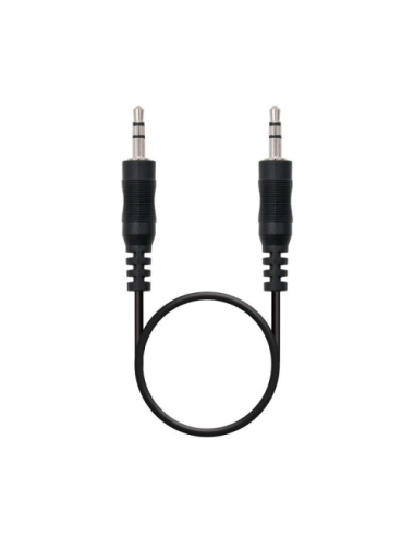 Cable Estéreo Nanocable 10.24.0101/ Jack 3.5 Macho - Jack 3.5 Macho/ 1.5m