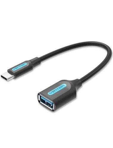 Adaptador USB 3.1 Tipo-C Vention CCVBB/ USB Tipo-C Macho - USB Hembra