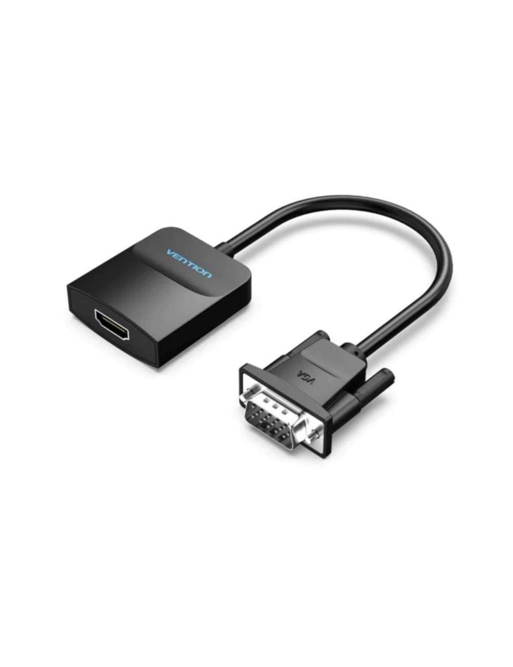 Conversor Vention ACNBB/ VGA Macho - HDMI Hembra/ 15cm/ Negro