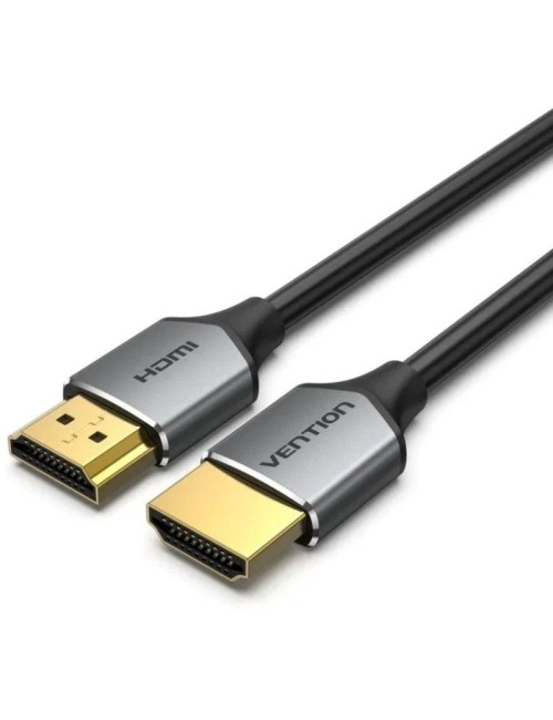 Cable HDMI 2.0 4K Vention ALEHI/ HDMI Macho - HDMI Macho/ 3m/ Gris