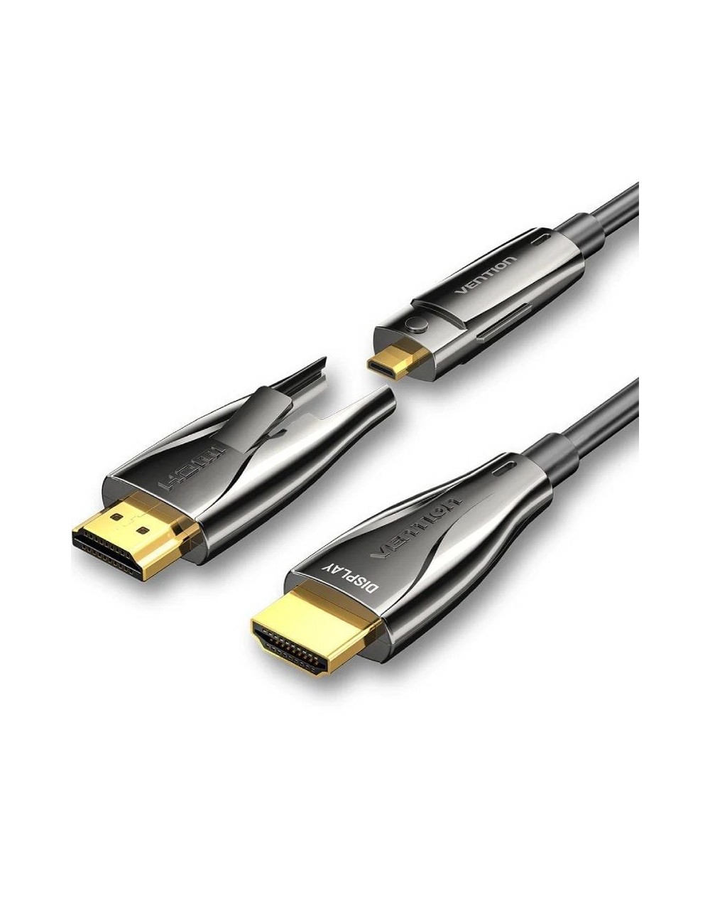 Cable HDMI Vention ALPBQ/ HDMI Macho - Micro HDMI Macho/ HDMI Macho/ 30m/ Negro