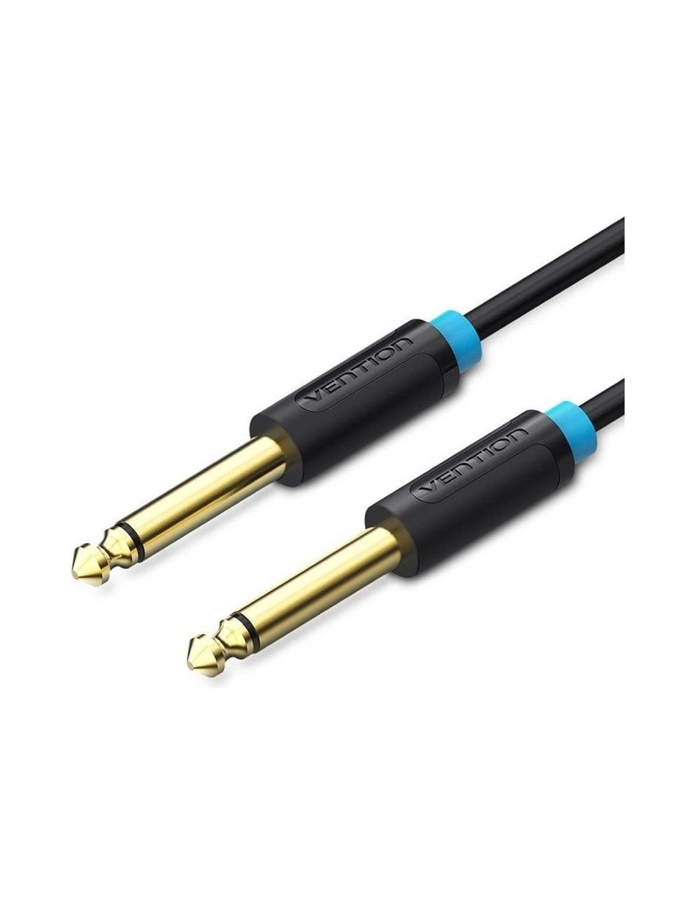 Cable Mono Vention BAABH/ Jack 6.5 Macho - Jack 6.5 Macho/ 2m/ Negro