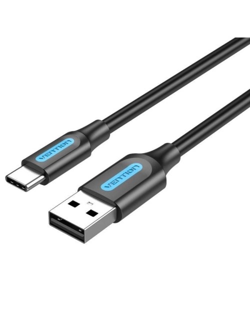 Cable USB 2.0 Tipo-C Vention COKBI/ USB Macho - USB Tipo-C Macho/ 480Mbps/ 3m/ Gris