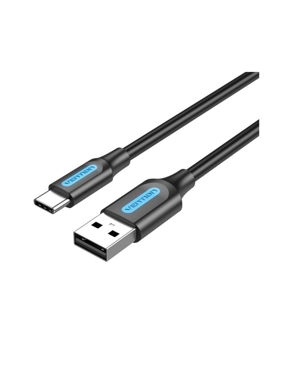Cable USB 2.0 Tipo-C Vention COKBH/ USB Macho - USB Tipo-C Macho/ 480Mbps/ 2m/ Gris