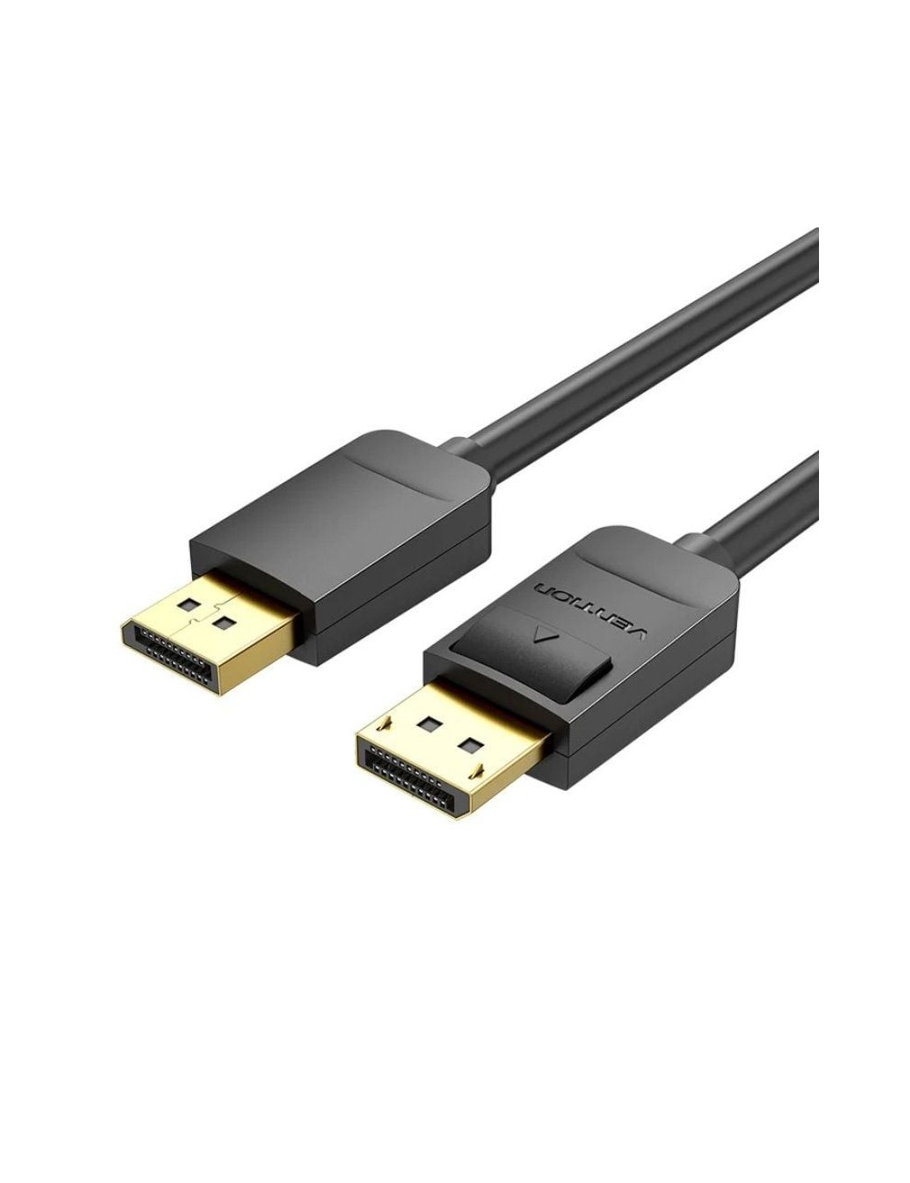 Cable DisplayPort 1.2 4K Vention HACBI/ DisplayPort Macho - DisplayPort Macho/ 3m/ Negro