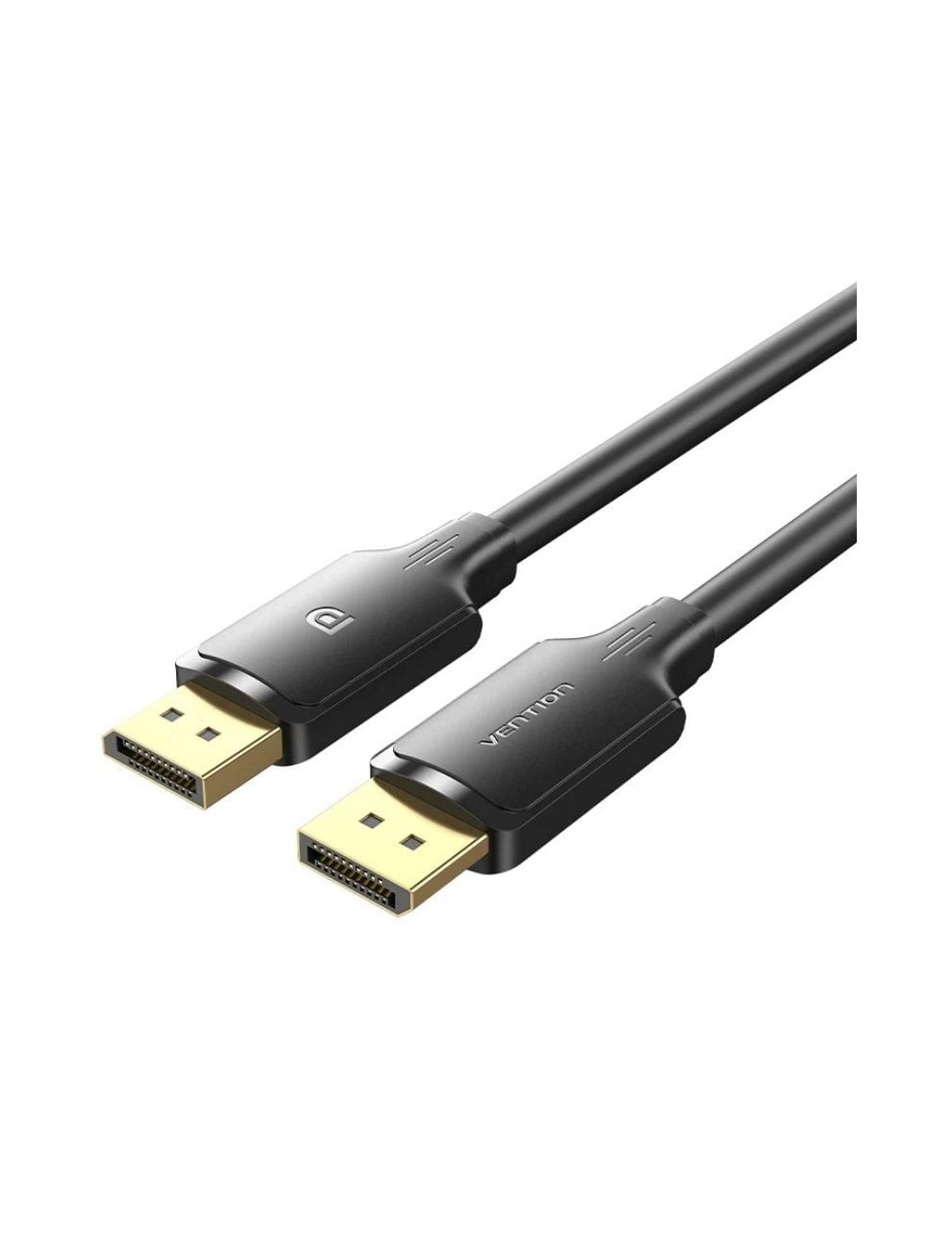 Cable DisplayPort 1.2 4K Vention HAKBL/ DisplayPort Macho - DisplayPort Macho/ 10m/ Negro