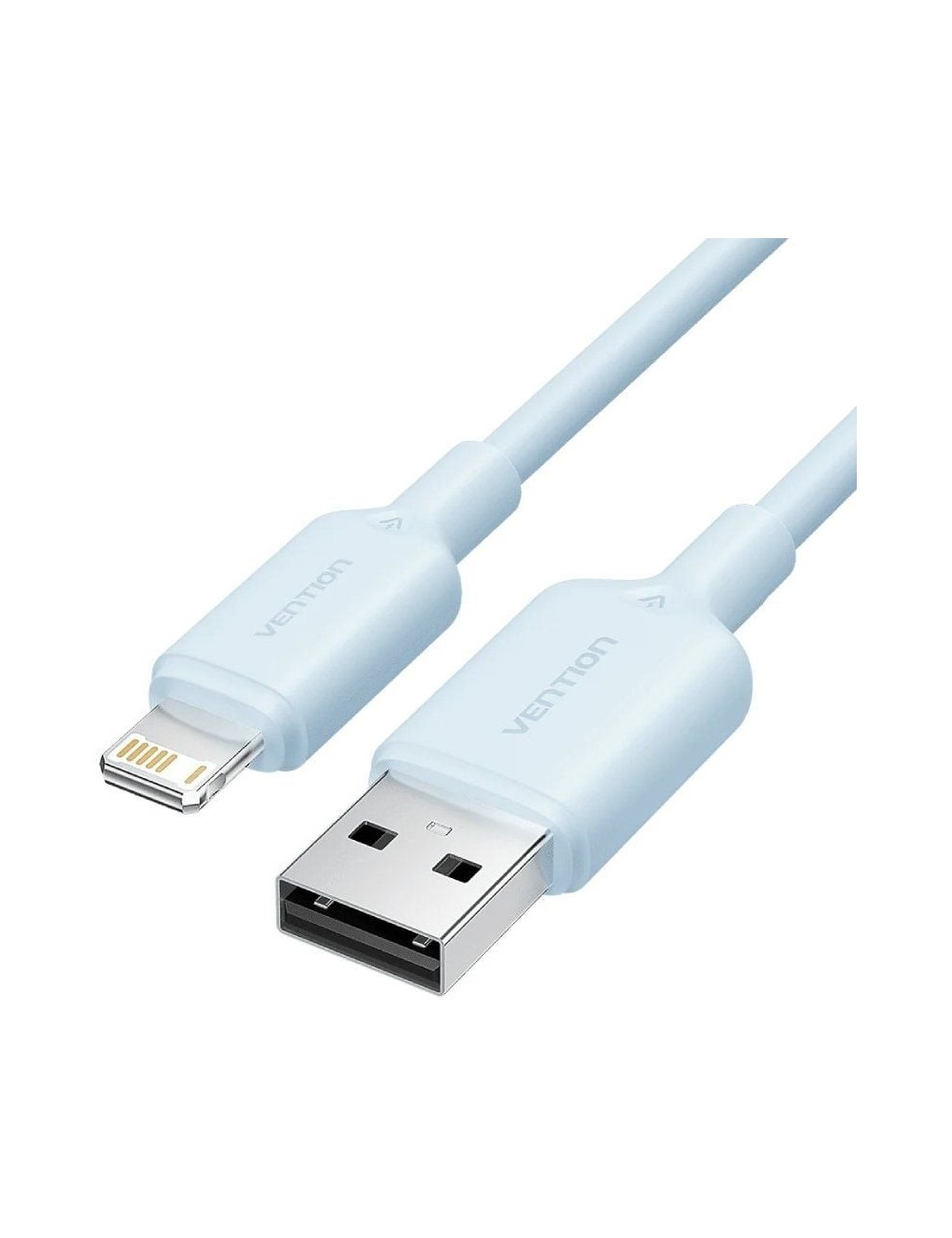 Cable USB 2.0 Lightning Vention LAMSF/ USB Macho - Lightning Macho/ 480Mbps/ 1m/ Azul