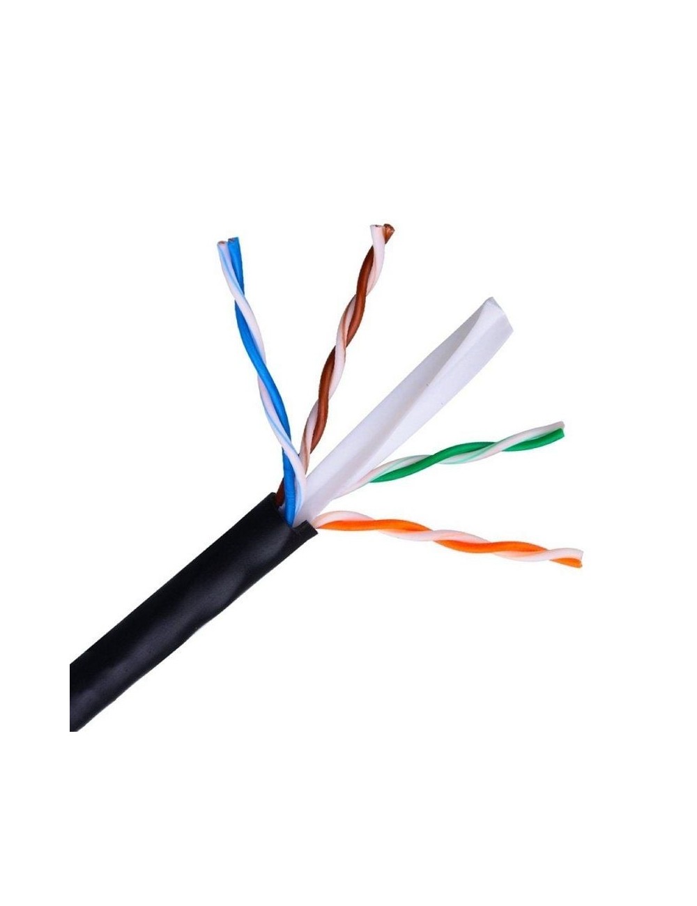 Bobina de Cable RJ45 para Exteriores UTP Aisens A135-0264 Cat.6/ 305m/ Impermeable/ Negro