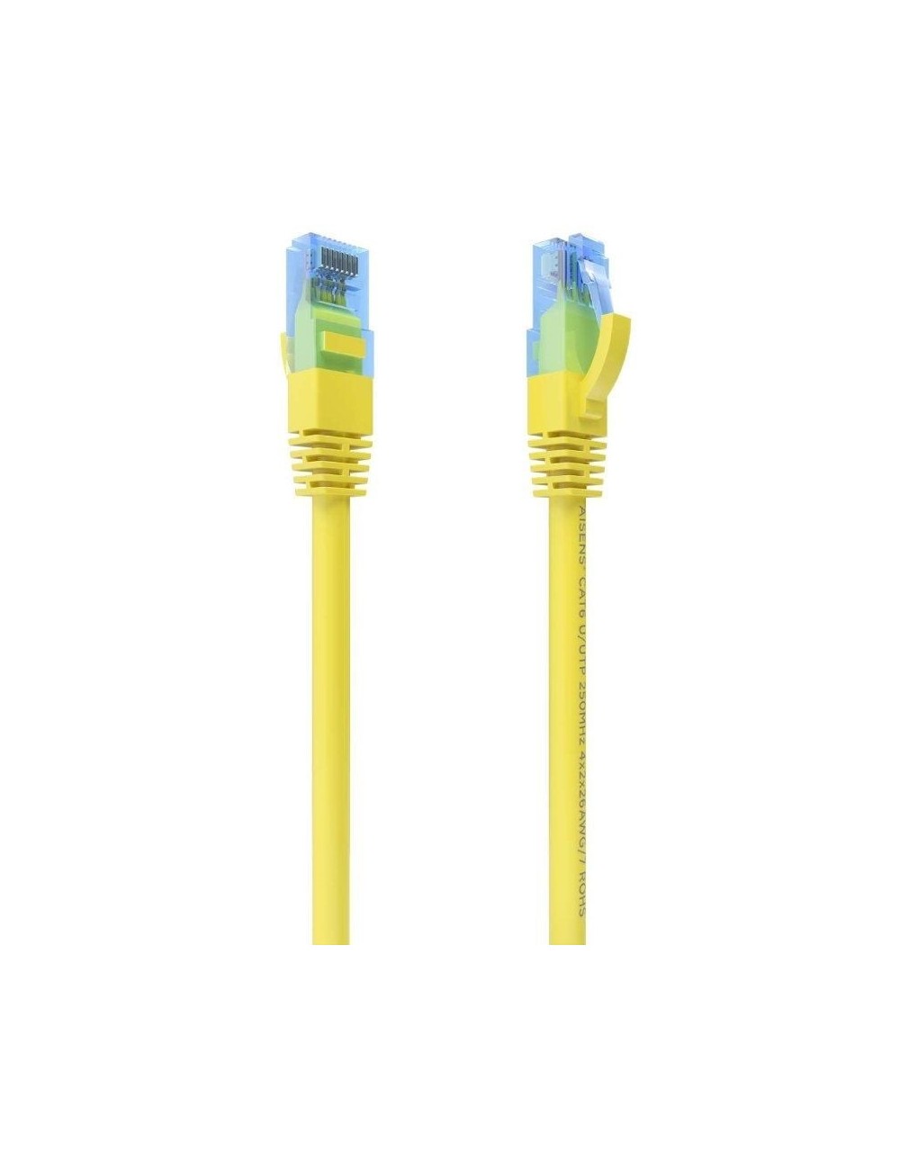 Cable de Red RJ45 AWG26 CCA UTP Aisens A135-0838 Cat.6/ 5m/ Amarillo