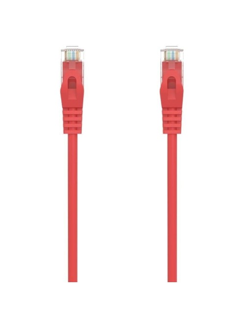 Cable de Red RJ45 AWG24 UTP Aisens A145-0560 Cat.6A/ LSZH/ 1.5m/ Rojo