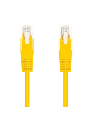Cable de Red RJ45 UTP Nanocable 10.20.0402-Y Cat.6/ 2m/ Amarillo