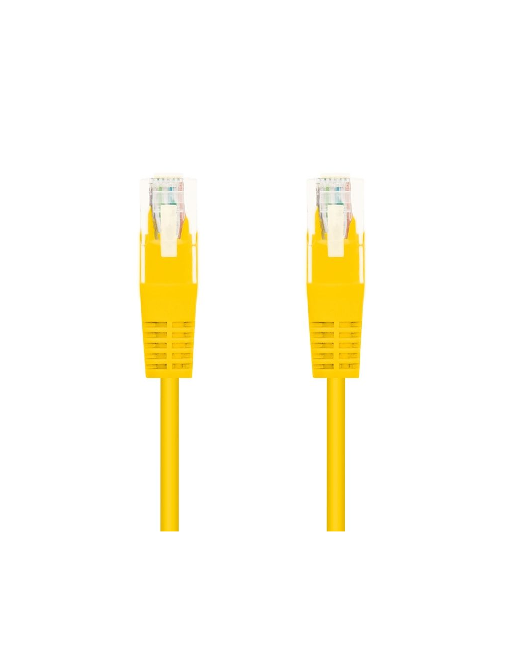 Cable de Red RJ45 UTP Nanocable 10.20.0402-Y Cat.6/ 2m/ Amarillo