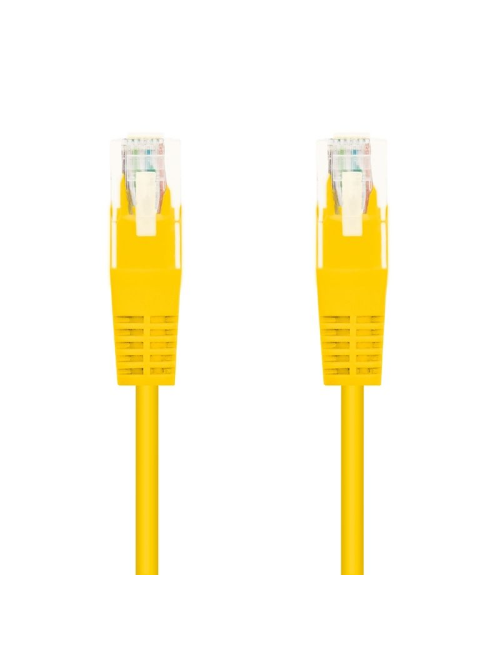 Cable de Red RJ45 UTP Nanocable 10.20.0402-Y Cat.6/ 2m/ Amarillo