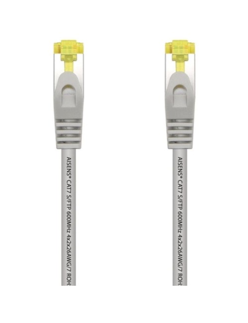Cable de Red RJ45 S/FTP Aisens A146-0332 Cat.7/ 25cm/ Gris