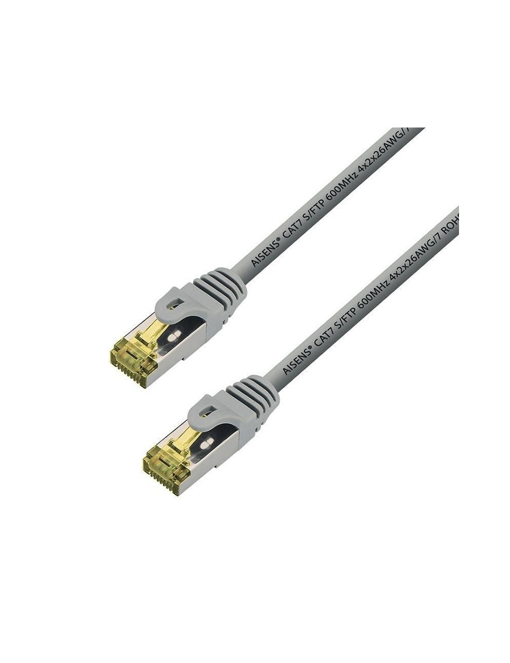 Cable de Red RJ45 SFTP Aisens A146-0336 Cat.7/ 3m/ Gris