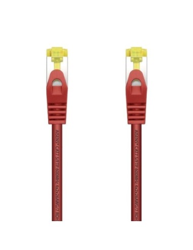 Cable de Red RJ45 SFTP Aisens A146-0470 Cat.7/ 1m/ Rojo