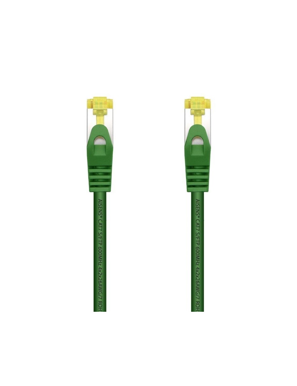 Cable de Red RJ45 SFTP Aisens A146-0481 Cat.7/ 50cm/ Verde