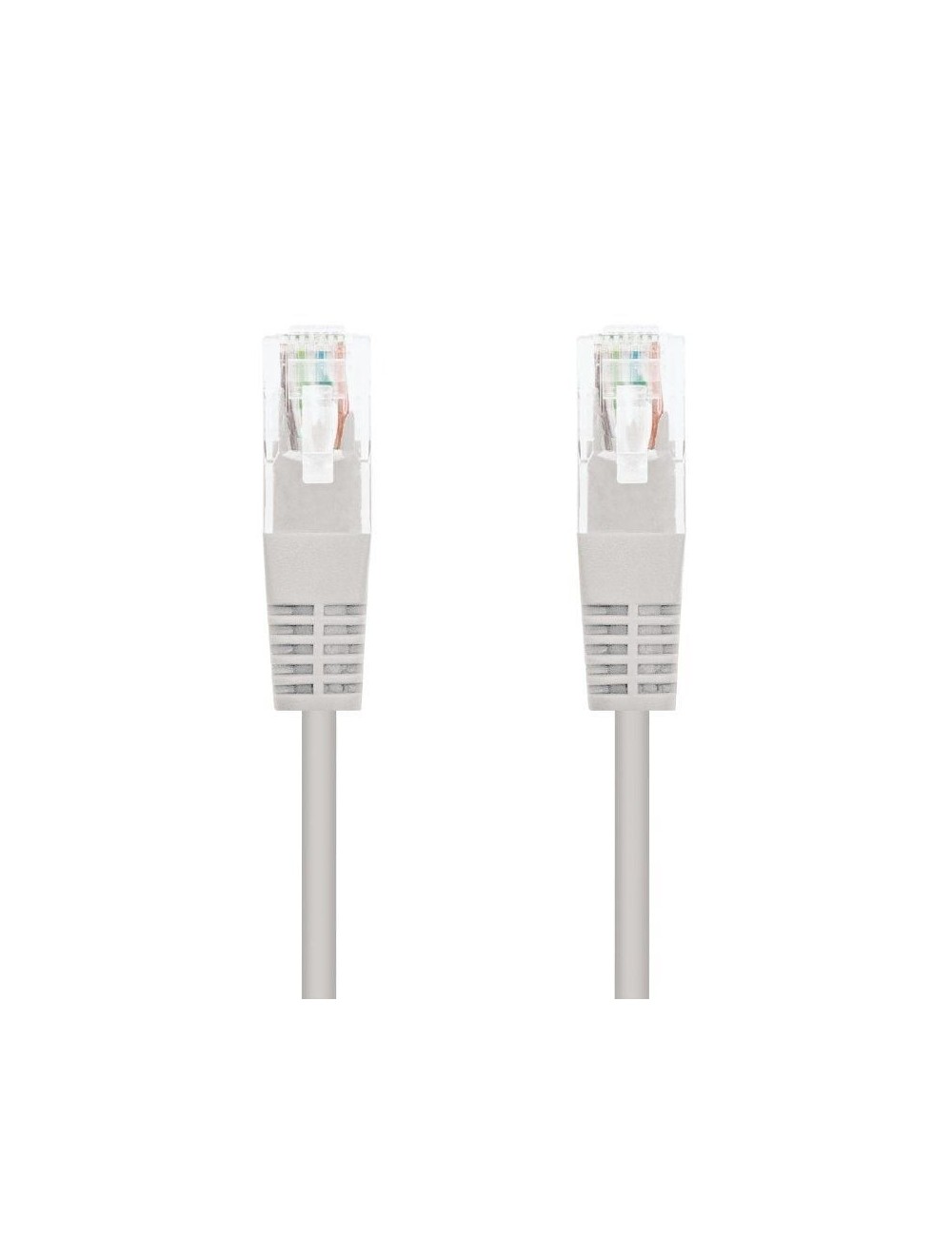 Cable de Red RJ45 UTP Nanocable 10.20.0100-L25 Cat.5e/ 25cm/ Gris