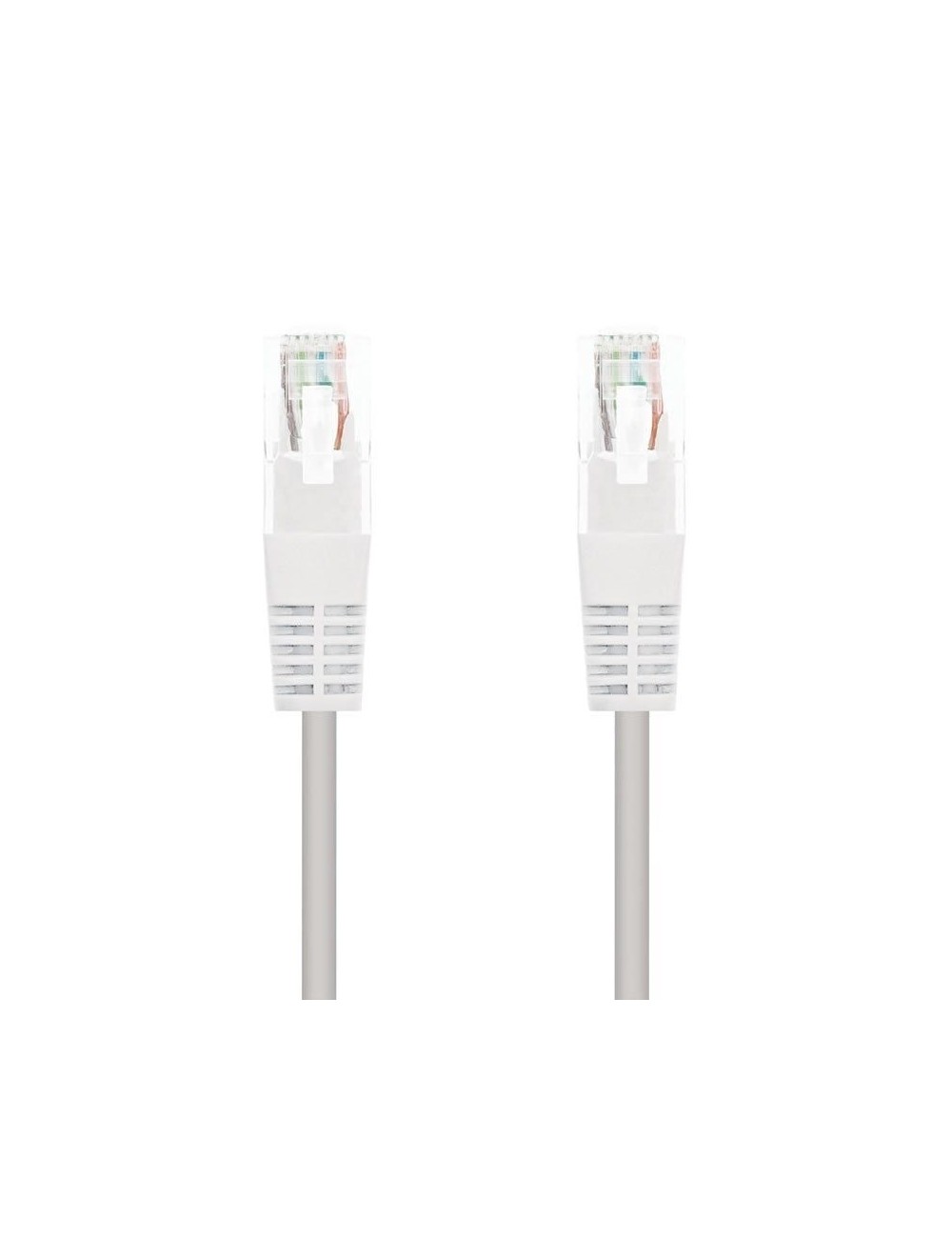 Cable de Red RJ45 UTP Nanocable 10.20.0101-W Cat.5e/ 1m/ Blanco