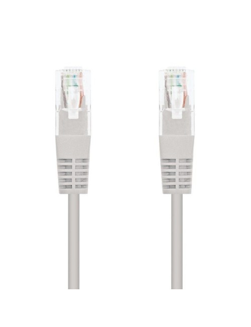 Cable de Red RJ45 UTP Nanocable 10.20.0105 Cat.5e/ 5m/ Gris