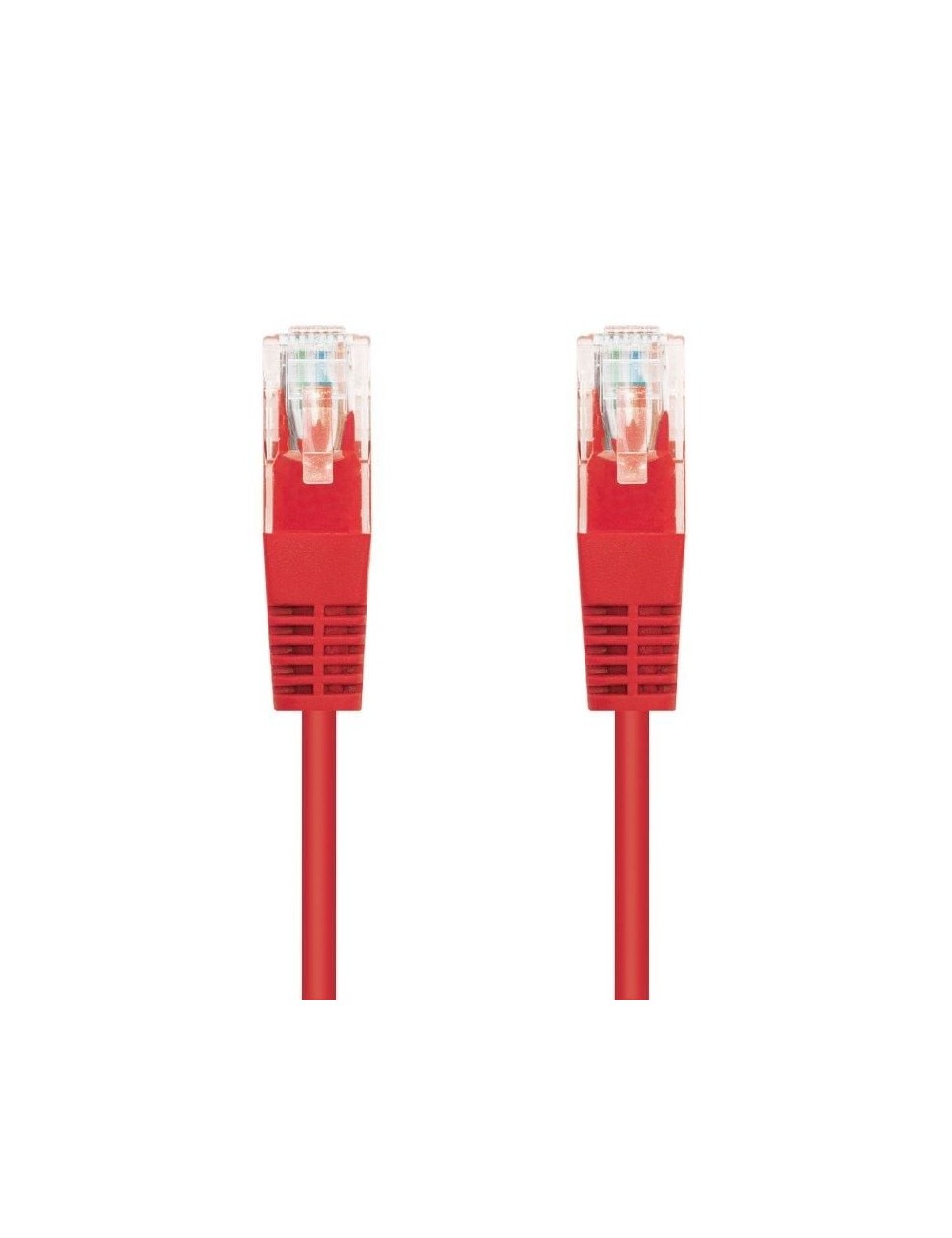 Cable de Red RJ45 UTP Nanocable 10.20.0400-L25-R Cat.6/ 25cm/ Rojo