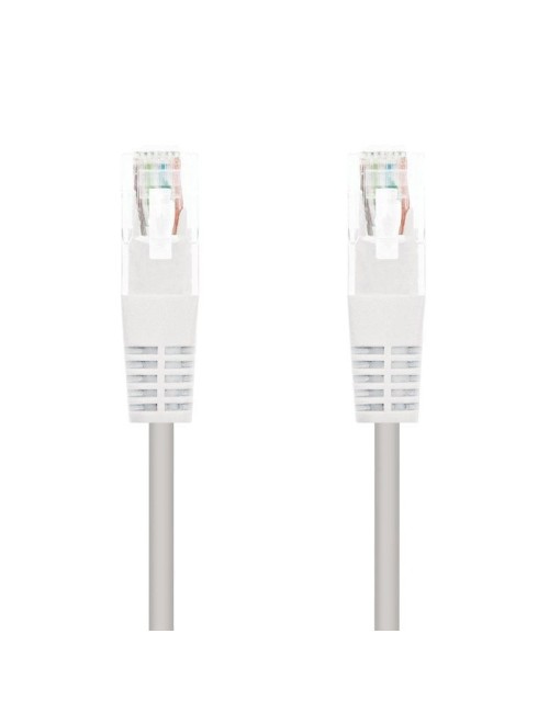 Cable de Red RJ45 UTP Nanocable 10.20.0400-L25-W Cat.6/ 25cm/ Blanco