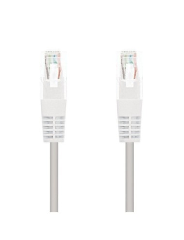 Cable de Red RJ45 UTP Nanocable 10.20.0400-W Cat.6/ 50cm/ Blanco