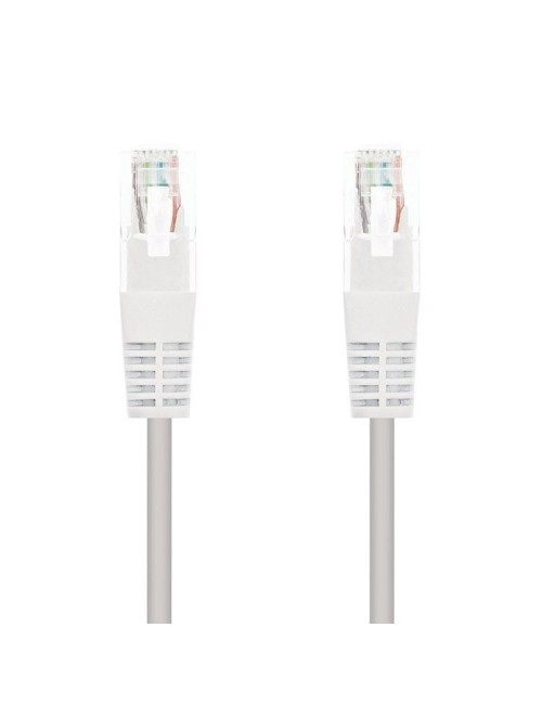 Cable de Red RJ45 UTP Nanocable 10.20.0403-W Cat.6/ 3m/ Blanco