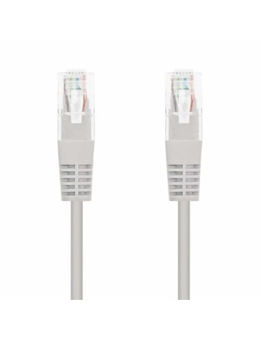 Cable de Red RJ45 UTP Nanocable 10.20.0420 Cat.6/ 20m/ Gris