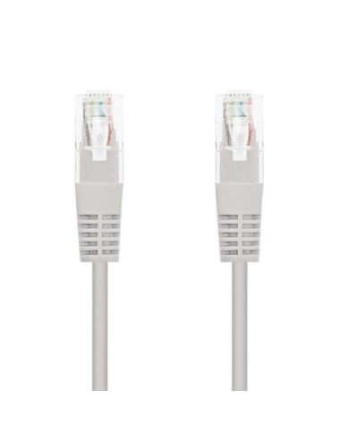 Cable de Red RJ45 UTP Nanocable 10.20.0425 Cat.6/ 25m/ Gris