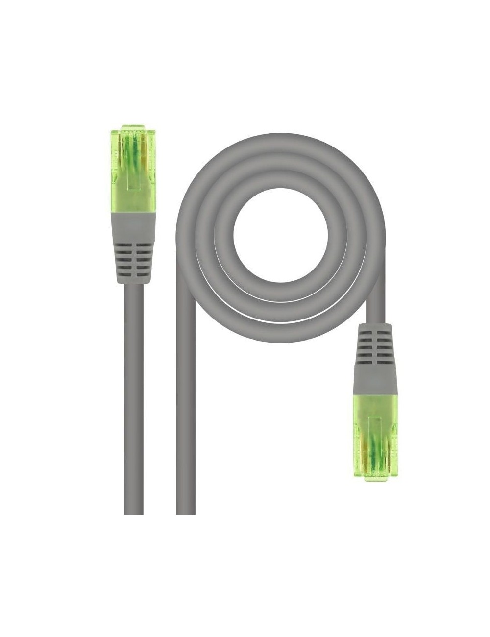 Cable de Red RJ45 UTP Nanocable 10.20.1407 Cat.6/ 7m/ Gris