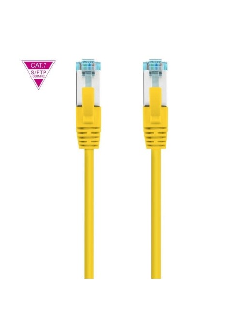 Cable de Red RJ45 SFTP Nanocable 10.20.1701-Y Cat.7/ 1m/ Amarillo