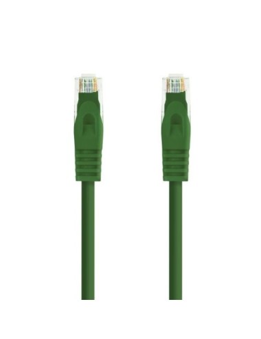 Cable de Red RJ45 UTP Nanocable 10.20.1800-L25-GR Cat.6A/ LSZH/ 25cm/ Verde